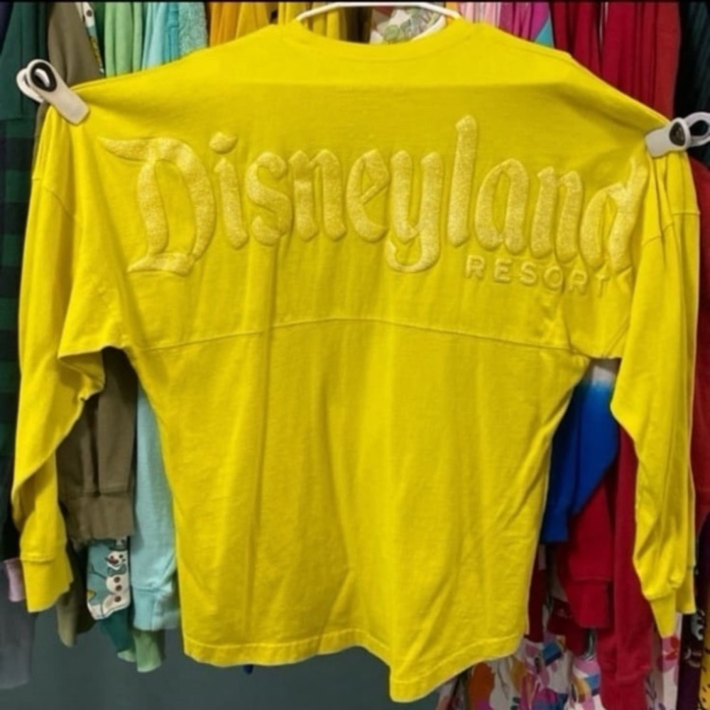 Disney parks Adventureland dole whip yellow spirit jersey S